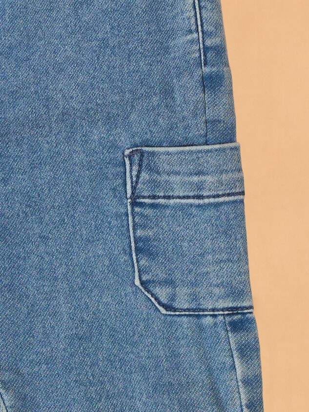 Alex Solid Cargo Jean Jogger Detail 4 - AS Kids
