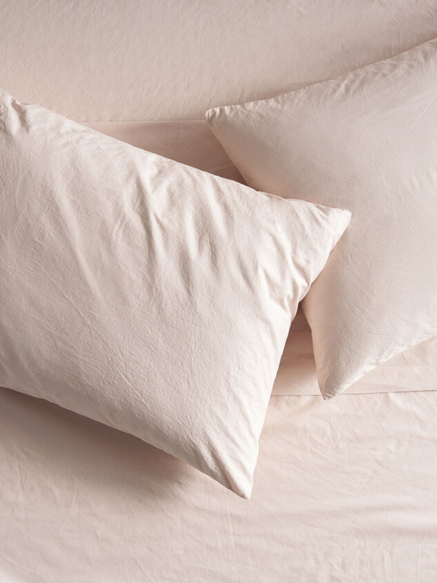 Organic Cotton Percale Single Pillowcase Detail 3 - ALTAR'D STATE KIDS