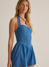 Kinsley Denim Romper Detail 3 - AS Kids