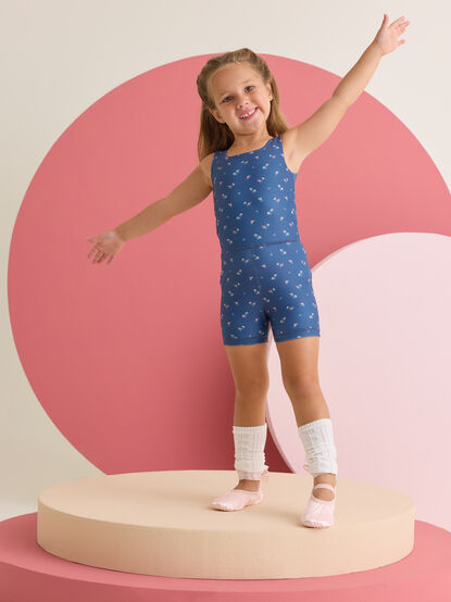 Eva Floral Unitard - AS Kids