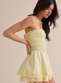 Shelby Strapless Romper Detail 2 - ALTAR'D STATE KIDS