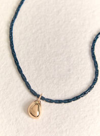 Linked Chain Teardrop Necklace Detail 2 - AS Kids