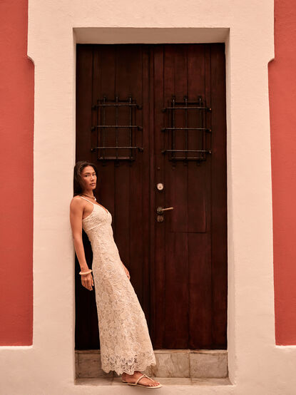Millie Crochet Maxi Dress - AS Kids