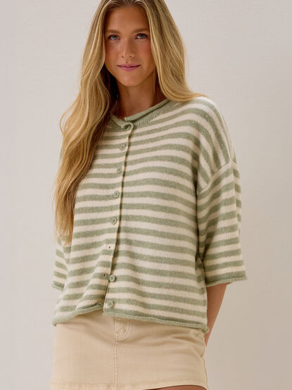 Cassady Striped Cardigan - AS Kids