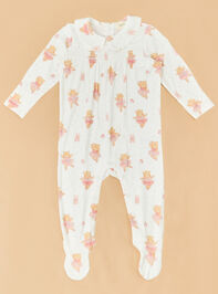 Ballet Bear Smocked Footie - ALTAR'D STATE KIDS