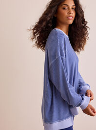 Dig Deep Striped Crewneck Detail 3 - ALTAR'D STATE KIDS