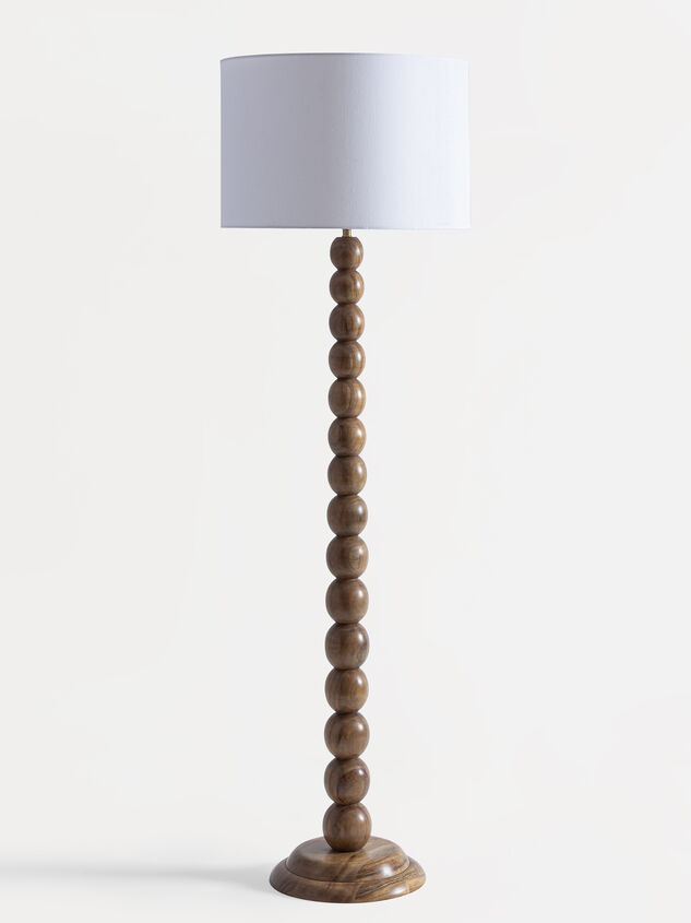 Ellie Wood Floor Lamp Detail 3 - ALTAR'D STATE KIDS