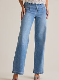Lennie High Rise Seam Jeans Detail 3 - AS Kids