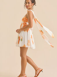 Dallie Strapless Floral Mini Dress Detail 5 - ALTAR'D STATE KIDS