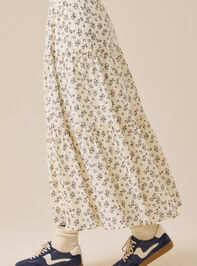 Catelyn Floral Midi Skirt Detail 4 - ALTAR'D STATE KIDS