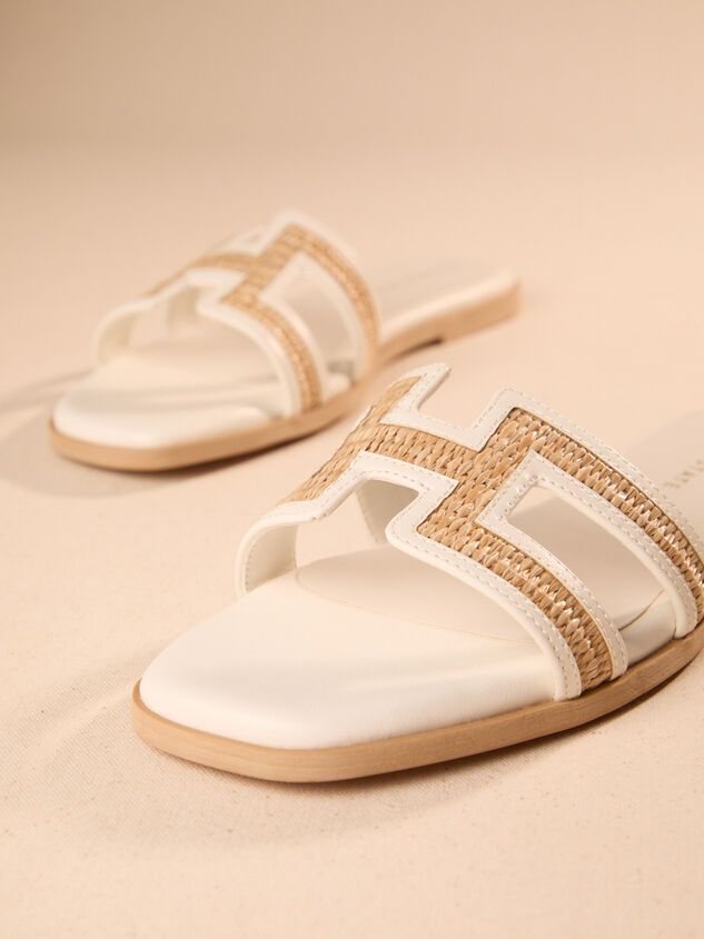 Enid Raffia Sandal Detail 4 - ALTAR'D STATE KIDS