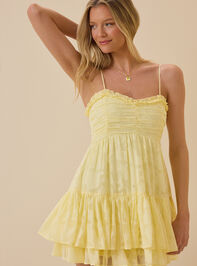 Harper Floral Mini Dress Detail 2 - ALTAR'D STATE KIDS