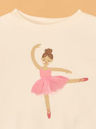 Ballet Dancer Pullover Detail 3 - AS Kids