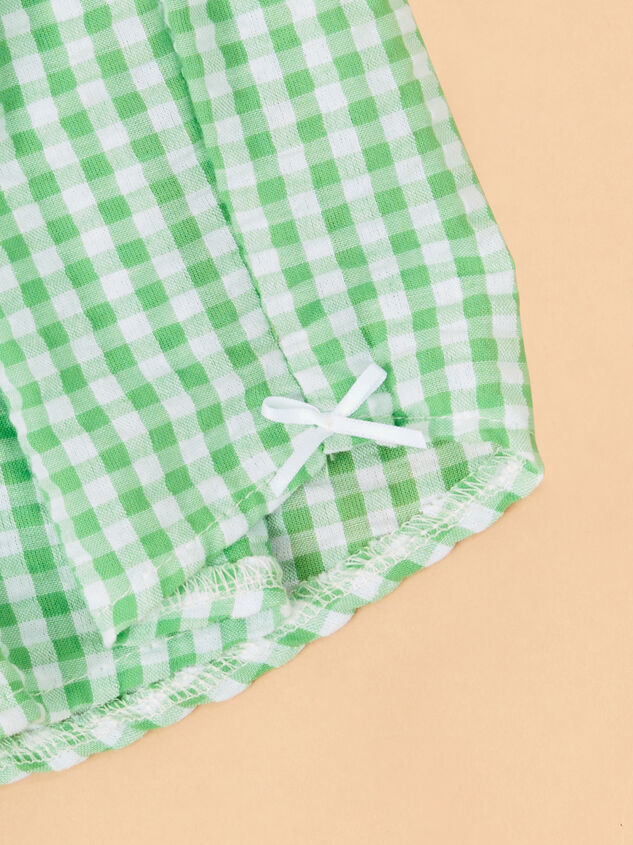 Camilla Gingham Short Detail 3 - ALTAR'D STATE KIDS