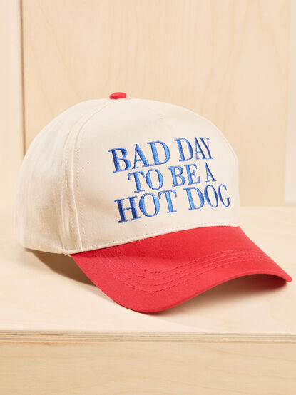 Bad Day to be a Hot Dog Trucker Hat - AS Kids