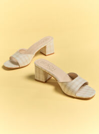 The Hattie Gingham Heel Detail 4 - ALTAR'D STATE KIDS