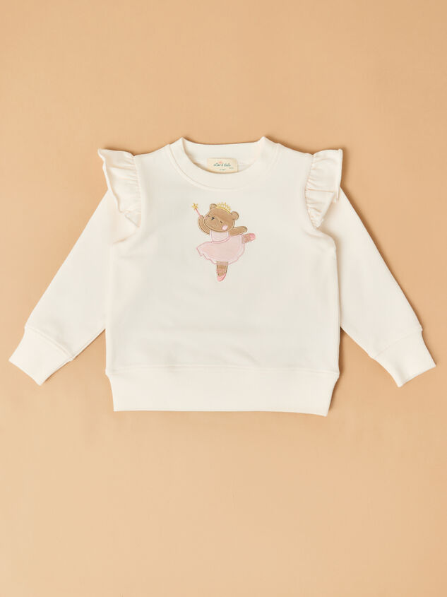 Ballet Bear Ruffle Sweatshirt - ALTAR'D STATE KIDS