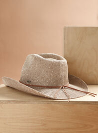 Harper Sequin Cowboy Hat Detail 2 - ALTAR'D STATE KIDS