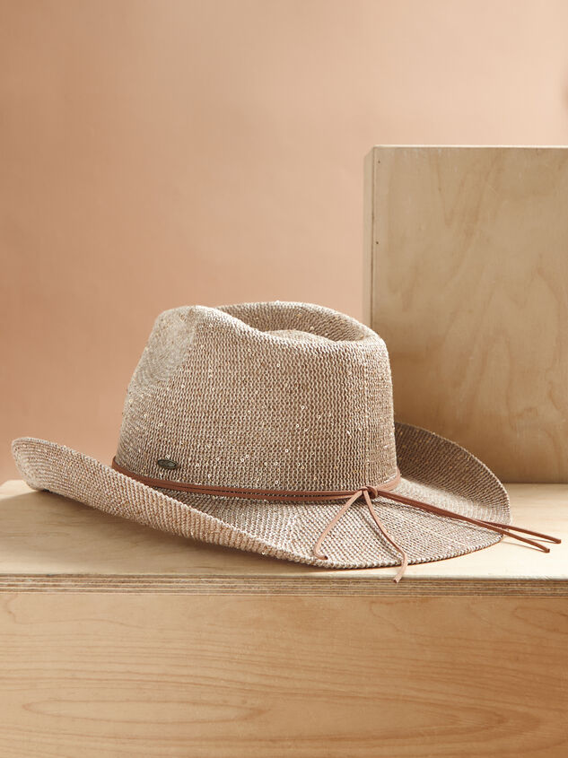 Harper Sequin Cowboy Hat Detail 2 - ALTAR'D STATE KIDS