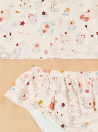 Sea Creature Two Piece Ruffle Swimsuit Detail 3 - ALTAR'D STATE KIDS