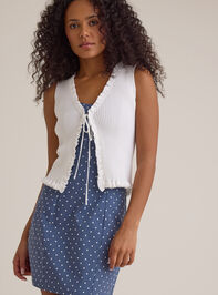 Zelia Ruffle Sleeveless Kimono - ALTAR'D STATE KIDS