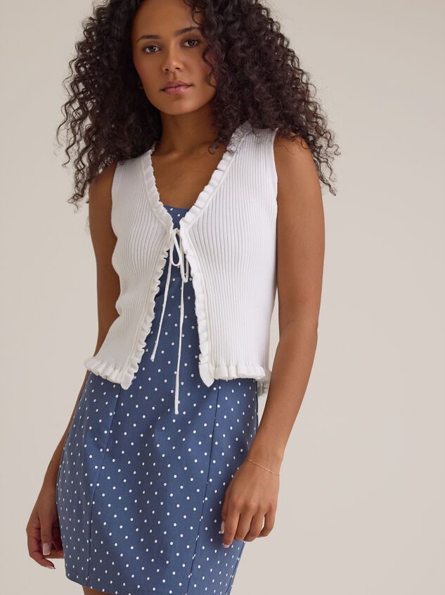 Zelia Ruffle Sleeveless Kimono - ALTAR'D STATE KIDS