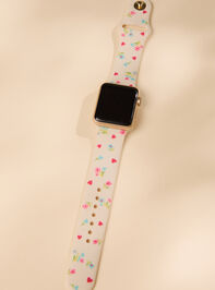 Floral Heart Smart Watch Band Detail 2 - ALTAR'D STATE KIDS
