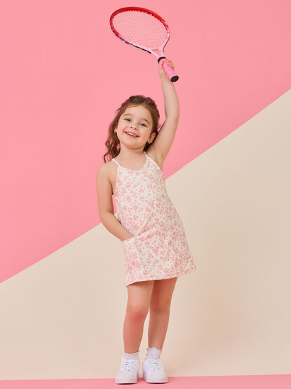 Kara Floral Toddler Athletic Dress - ALTAR'D STATE KIDS