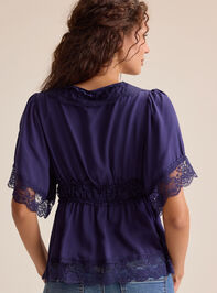 Evanelle Lace Babydoll Top Detail 6 - AS Kids