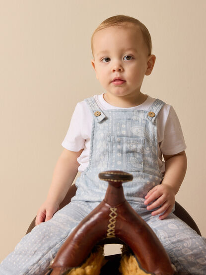 Emery Patchwork Overalls - ALTAR'D STATE KIDS