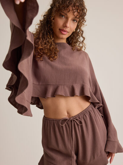 Kayleigh Ruffle Short - AS Kids