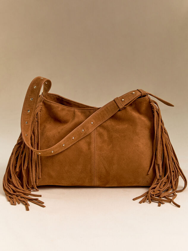 Jo Fringe Suede Shoulder Bag - AS Kids