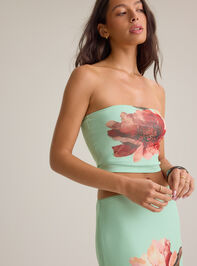 Kehlani Floral Tube Top Detail 5 - AS Kids