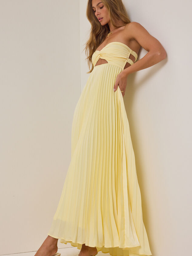 Nellie Satin Maxi Dress Detail 3 - AS Kids