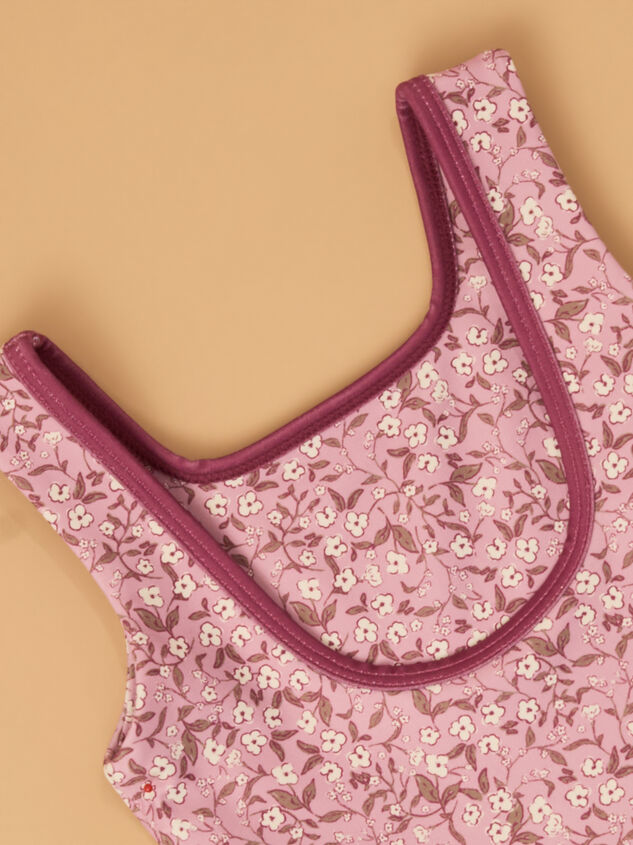 Katie Floral Unitard Detail 3 - AS Kids