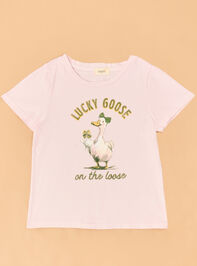 Lucky Goose Graphic Tee Detail 2 - ALTAR'D STATE KIDS