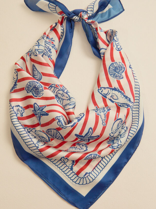 Daisy Stripe Crab Silk Scarf - ALTAR'D STATE KIDS