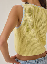 Kelia Contrast Stitch Vest Detail 5 - AS Kids