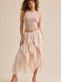 Atlas Ruffle Midi Skirt Detail 2 - ALTAR'D STATE KIDS