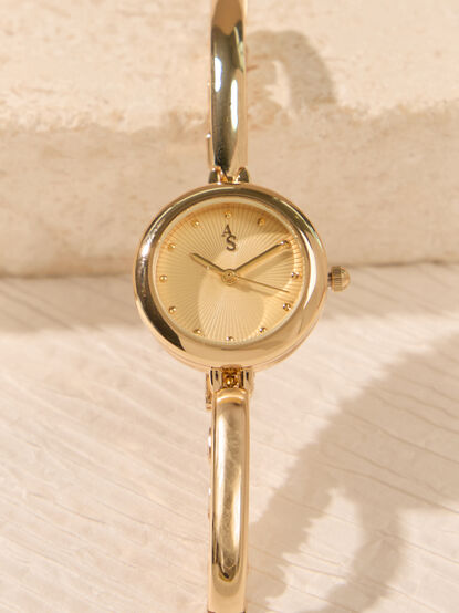 Minimal Luxe Round Watch - AS Kids