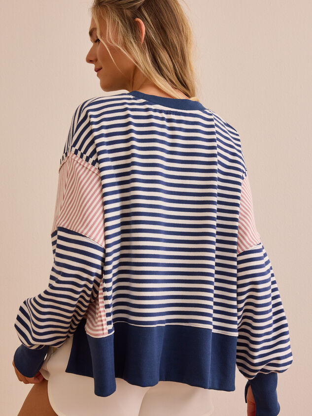 Pro Stripe Patchwork Crew Detail 4 - ALTAR'D STATE KIDS