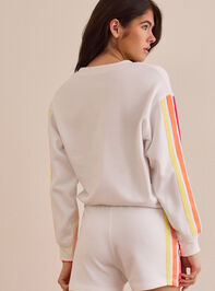 Hot Shot Stripe Hoodie Detail 5 - ALTAR'D STATE KIDS