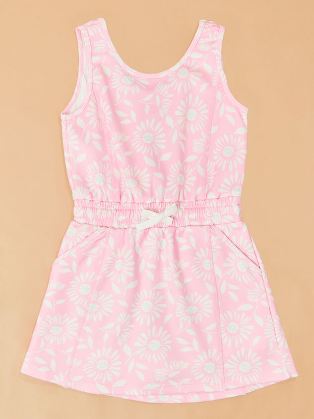 Kelly Daisy Athletic Dress Detail 2 - AS Kids