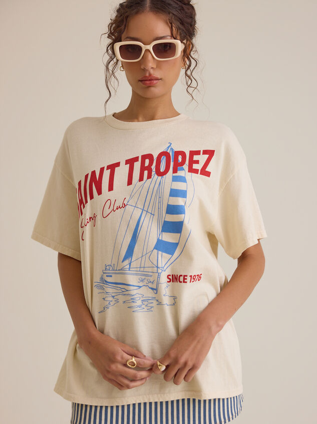 Saint Tropez Sailing Club Oversized Tee - ALTAR'D STATE KIDS