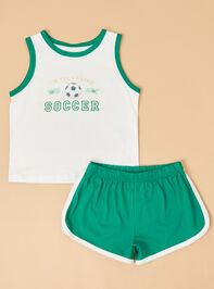 I'm Told I Like Soccer Top and Shorts Set - ALTAR'D STATE KIDS