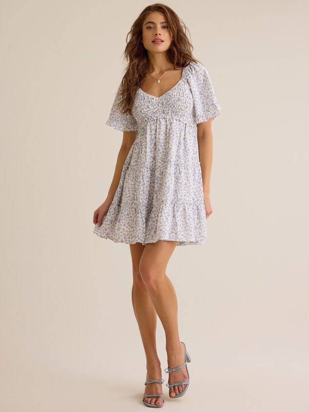 Laurel Smocked Floral Mama Dress Detail 3 - ALTAR'D STATE KIDS