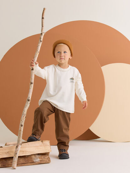 Tiny Trailblazer Graphic Long Sleeve - AS Kids