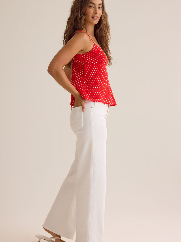 Kinley Polka Dot Cami Detail 4 - AS Kids