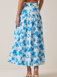 Kika Floral Maxi Skirt Detail 5 - AS Kids