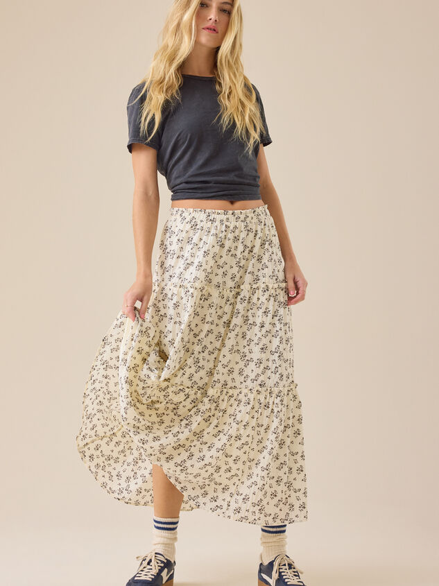 Catelyn Floral Midi Skirt - ALTAR'D STATE KIDS